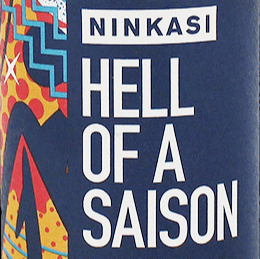 Ninkasi Hell of a Saison logo Ninkasi Hell of a Saison logo
